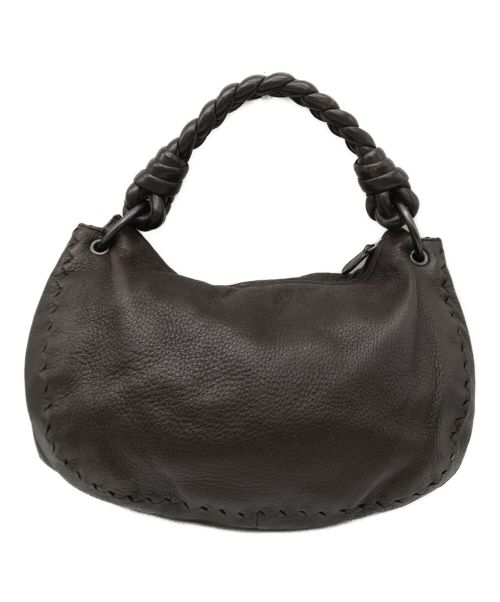 BOTTEGA VENETA（ボッテガベネタ）BOTTEGA VENETA (ボッテガベネタ) ホーボー ショルダーバッグ ブラウンの古着・服飾アイテム