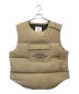 WTAPS（ダブルタップス）の古着「Tactical Down Vest」｜ベージュ