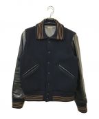 BELAFONTEベラフォンテ）の古着「VARSITY JACKET」｜ネイビー