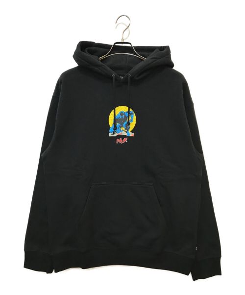 HUF（ハフ）HUF (ハフ) Night Prowling Hoodie ブラック サイズ:L 未使用品の古着・服飾アイテム