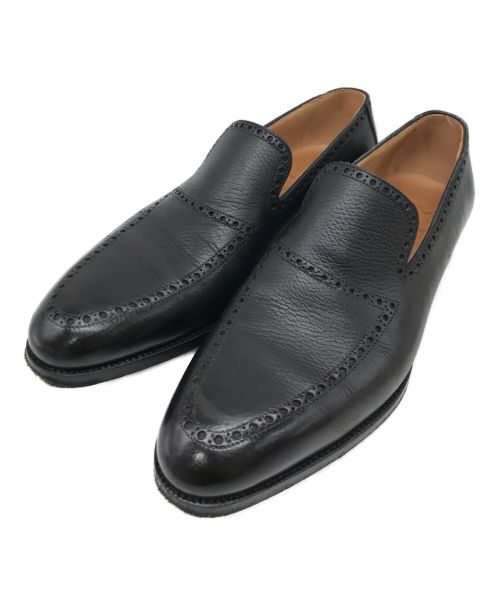 SAINT CRISPIN's（サンクリスピン）SAINT CRISPIN's (サンクリスピン) RING JACKET (リングジャケット) Classic Last Loafer ブラック サイズ:7の古着・服飾アイテム