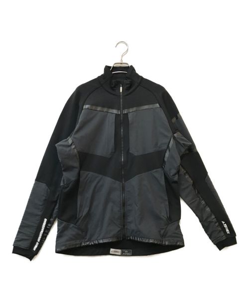 adidas（アディダス）adidas (アディダス) WHITE MOUNTAINEERING (ホワイトマウンテ二アニング) STOCKHORN JACKET ブラック サイズ:Mの古着・服飾アイテム