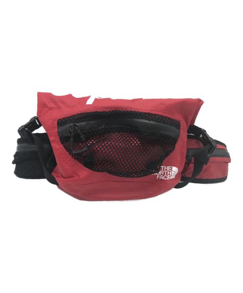 SUPREME（シュプリーム）SUPREME (シュプリーム) THE NORTH FACE (ザ ノース フェイス) Waterproof Waist Bag レッドの古着・服飾アイテム