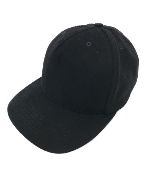 SUPREME（シュプリーム）SUPREME (シュプリーム) LORO PIANA (ロロピアーナ) Back Arc Cap ブラックの古着・服飾アイテム