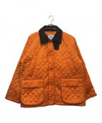 KEBOZケボズ）の古着「QUILTING JACKET」｜オレンジ