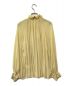 l'une (リュンヌ) Pleated Frill Blouse イエロー サイズ:F：12800円