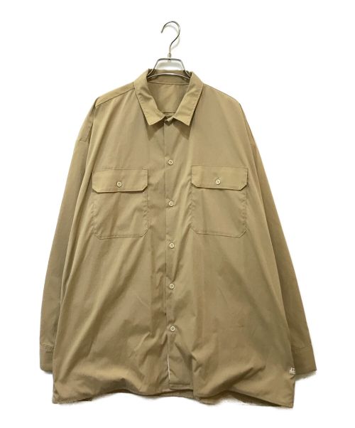 SSZ（エスエスズィー）SSZ (エスエスズィー) A.H (エーエイチ) CB WORK SHIRT ベージュ サイズ:Fの古着・服飾アイテム