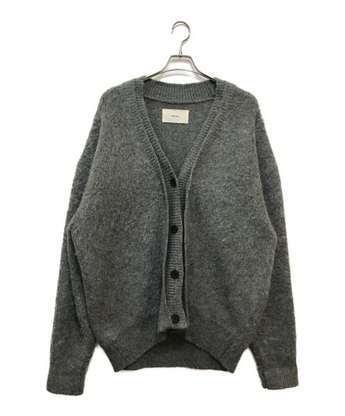 TODAYFUL（トゥデイフル）TODAYFUL (トゥデイフル) Brashed Vneck Cardigan グレー サイズ:FREEの古着・服飾アイテム