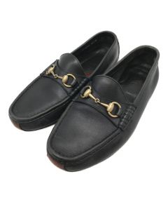 中古・古着通販】GUCCI (グッチ) シェリーラインビットローファー