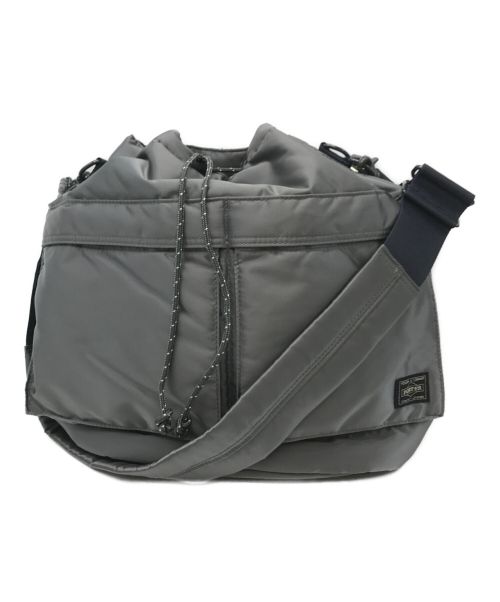 PORTER EXCHANGE（ポーターエクスチェンジ）PORTER EXCHANGE (ポーターエクスチェンジ) 2WAY TOOL BAG S PX TANKER グレーの古着・服飾アイテム