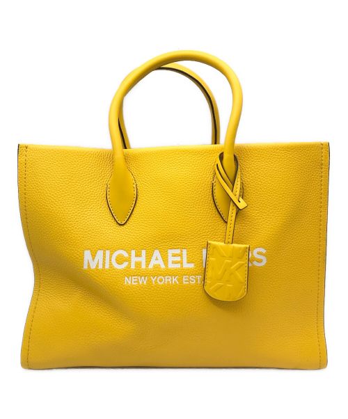 MICHAEL KORS（マイケルコース）MICHAEL KORS (マイケルコース) 2WAYバッグ イエローの古着・服飾アイテム