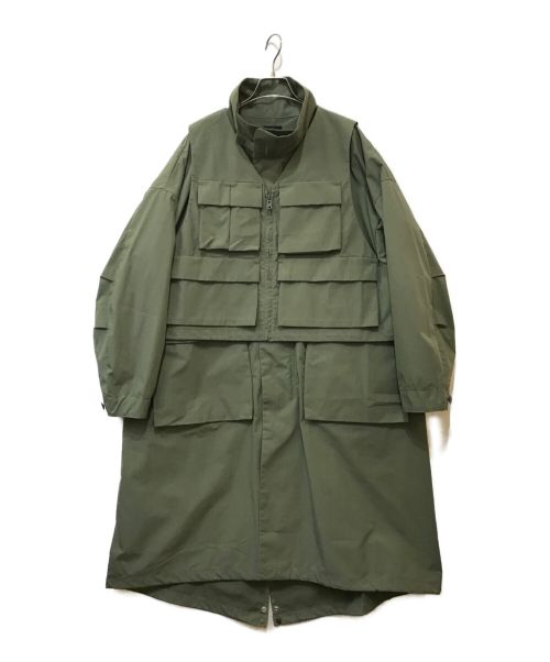 GRAMICCI（グラミチ）GRAMICCI (グラミチ) F/CE. (エフシーイー) LAYERED OUTERWEAR オリーブ サイズ:ASIA Sの古着・服飾アイテム