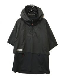 SIVA（シヴァ）の古着「LAYERED HOODED」｜ブラック