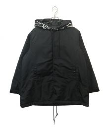 allaround（オールアラウンド）の古着「HOODED COACH JACKET」｜ブラック