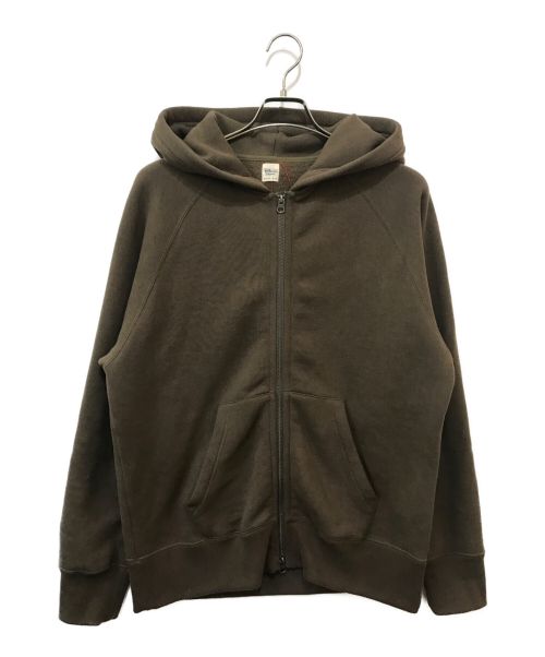 Ron Herman（ロンハーマン）Ron Herman (ロンハーマン) Vintage Brushed Fleece Sweat Zip Hoodie ブラウン サイズ:Mの古着・服飾アイテム