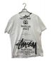 stussy（ステューシー）の古着「プリントTシャツ」｜ホワイト