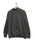 X-LARGEエクストララージ）の古着「PIGMENT BURN DOWN PULLOVER HOODED」｜グレー