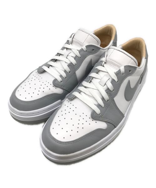 NIKE（ナイキ）NIKE (ナイキ) WMNS AIR JORDAN 1 ELEVATE LOW ホワイト×グレー サイズ:US12の古着・服飾アイテム