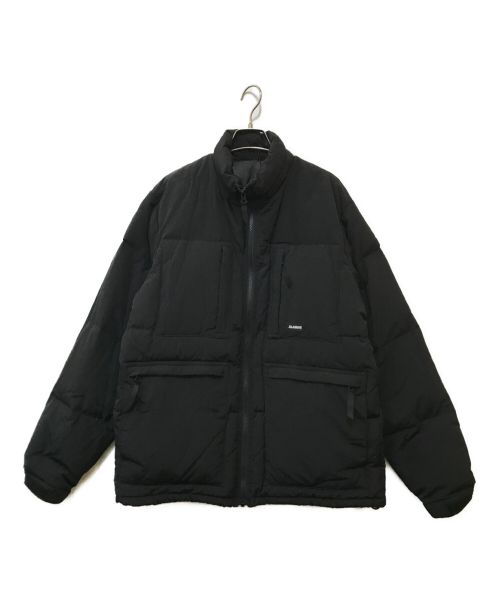 X-LARGE（エクストララージ）X-LARGE (エクストララージ) HOODED FRONT POCKET DOWN JACKET ブラック サイズ:Mの古着・服飾アイテム