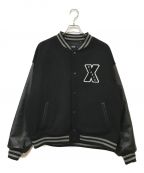 X-LARGEエクストララージ）の古着「OG VARSITY JACKET」｜ブラック