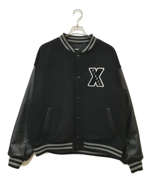 X-LARGE（エクストララージ）X-LARGE (エクストララージ) OG VARSITY JACKET ブラック サイズ:XLの古着・服飾アイテム