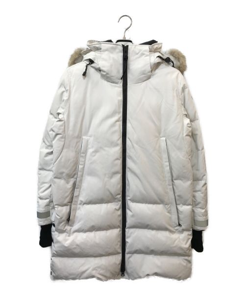 CANADA GOOSE BLACK LABEL（カナダグース ブラックレーベル）CANADA GOOSE BLACK LABEL (カナダグース ブラックレーベル) Sherridon parka ホワイト サイズ:Lの古着・服飾アイテム