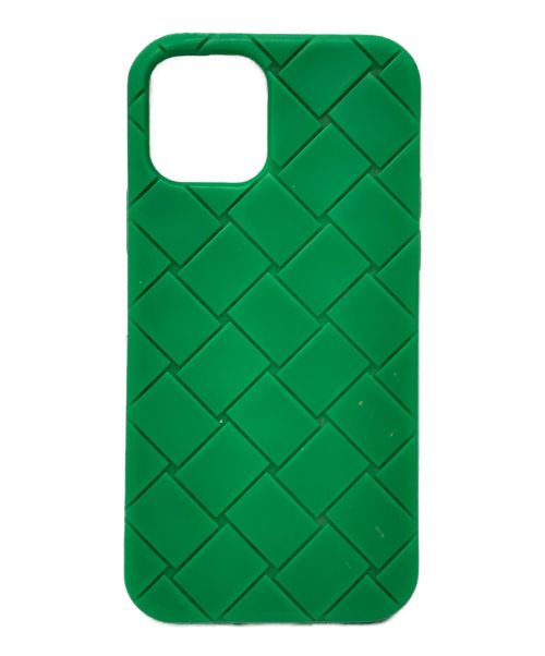 BOTTEGA VENETA（ボッテガベネタ）BOTTEGA VENETA (ボッテガベネタ) テックラバー Iphone 14 Pro ケース グリーンの古着・服飾アイテム