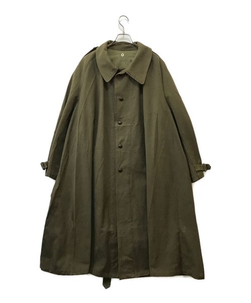 French Army（フランス軍）French Army (フランス軍) Mortorcycle Coat カーキ サイズ:6の古着・服飾アイテム