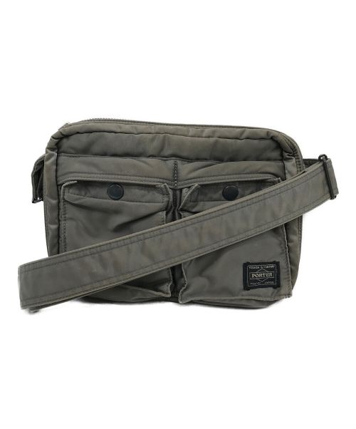 PORTER（ポーター）PORTER (ポーター) TANKER SHOULDER BAG(S) グレーの古着・服飾アイテム