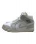 NIKE (ナイキ) AIR JORDAN 1 MID グレー サイズ:US12：14800円