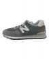 NEW BALANCE (ニューバランス) ローカットスニーカー グレー サイズ:US9.5：7000円