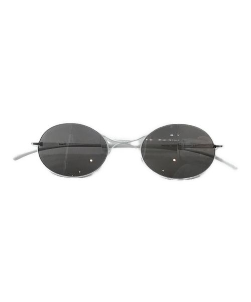 Maison Margiela（メゾンマルジェラ）Maison Margiela (メゾンマルジェラ) MYKITA MYLON (マイキータ マイロン) オーバルサングラス ホワイトの古着・服飾アイテム