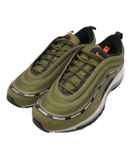 NIKE（ナイキ）NIKE (ナイキ) UNDEFEATED (アンディフィーテッド) AIR MAX 97 オリーブ サイズ:US9.5の古着・服飾アイテム