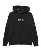SUPREMEシュプリーム）の古着「Bandana Box Logo Hooded Sweatshirt」｜ブラック