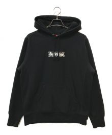 SUPREME（シュプリーム）の古着「Bandana Box Logo Hooded Sweatshirt」｜ブラック