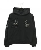 WIND AND SEA×Hysteric Glamourウィンダンシー×ヒステリックグラマー）の古着「WDS 3rd HOODIE」｜ブラック