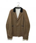 SUNSEAサンシー）の古着「Mix CHIDORI Check Jacket」｜ブラウン