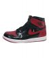 NIKE (ナイキ) Air Jordan 1 High OG ブラック×レッド サイズ:US10.5：15800円