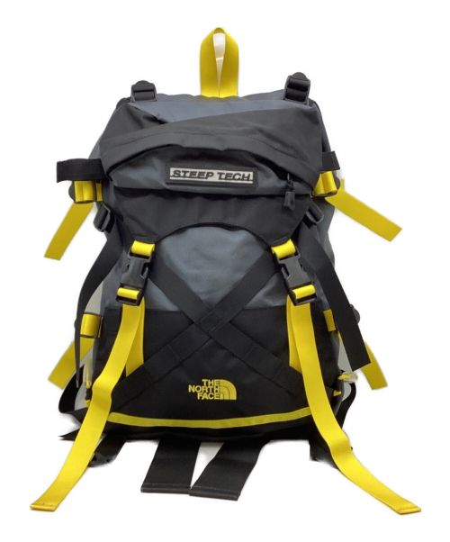 THE NORTH FACE（ザ ノース フェイス）THE NORTH FACE (ザ ノース フェイス) Steep Tech Pack グレー×イエローの古着・服飾アイテム