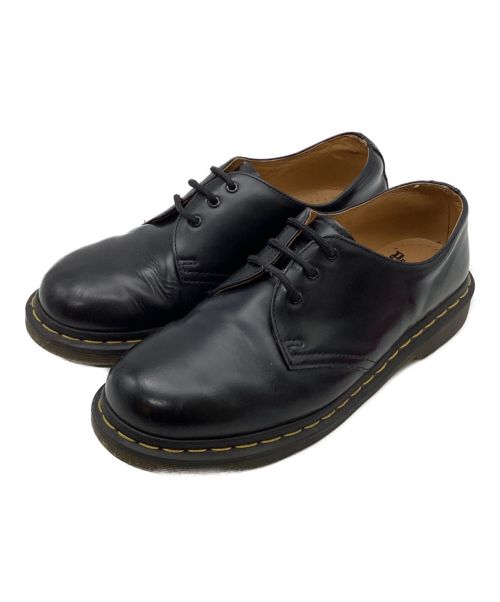 Dr.Martens（ドクターマーチン）Dr.Martens (ドクターマーチン) 3ホールシューズ ブラック サイズ:UK8の古着・服飾アイテム