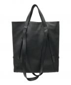 PATRICK STEPHANパトリックステファン）の古着「Fabric small tote 'loop handle」｜ブラック