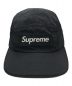 中古・古着 Supreme (シュプリーム) Box Logo Double Weave Camp Cap ブラック：8000円