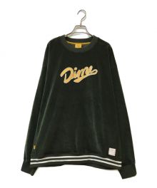 Dime（ダイム）の古着「コーデュロイスウェット」｜カーキ