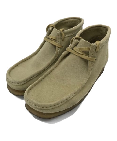 CLARKS（クラークス）CLARKS (クラークス) ワラビーブーツ ベージュ サイズ:26の古着・服飾アイテム