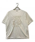 LOEWEロエベ）の古着「アナグラムTシャツ」｜ホワイト