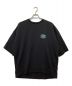 CALEE（キャリー）の古着「AEROKNOT OVER SILHOUETTE S/S LIGHT SWEAT」｜ブラック