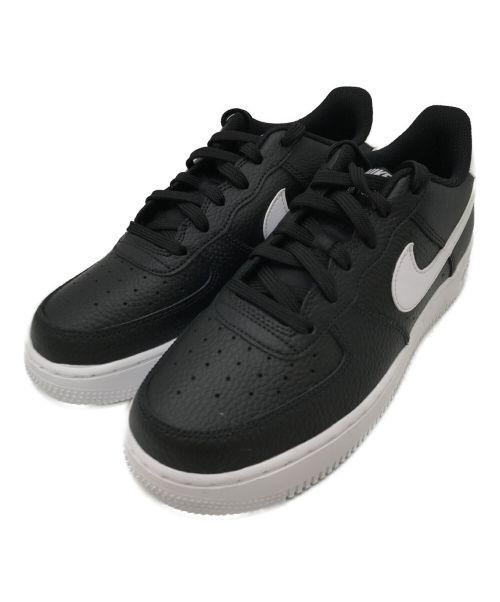 NIKE（ナイキ）NIKE (ナイキ) AIR FORCE 1 (GS) ブラック サイズ:25の古着・服飾アイテム