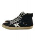 GOLDEN GOOSE (ゴールデングース) FRANCYハイカットスニーカー ブラック サイズ:39：9000円