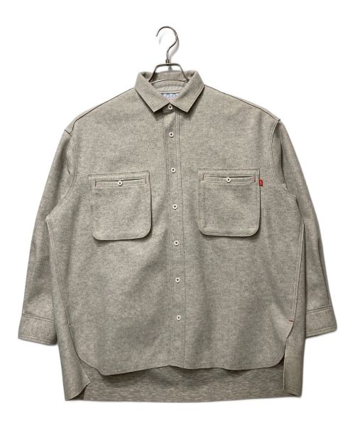 KAWATANI SHIRT（カワタニシャツ）KAWATANI SHIRT (カワタニシャツ) シャツジャケット グレー サイズ:Ｍの古着・服飾アイテム