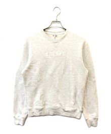 LOEWE（ロエベ）の古着「EMBROIDERED CREW SWEAT」｜グレー